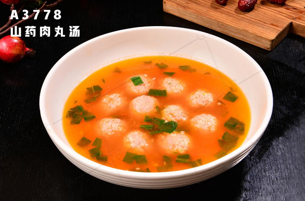 A3778山(shān)藥肉丸湯