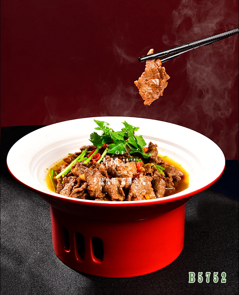 B5752大(dà)碗現(xiàn)炒黃(huáng)牛肉