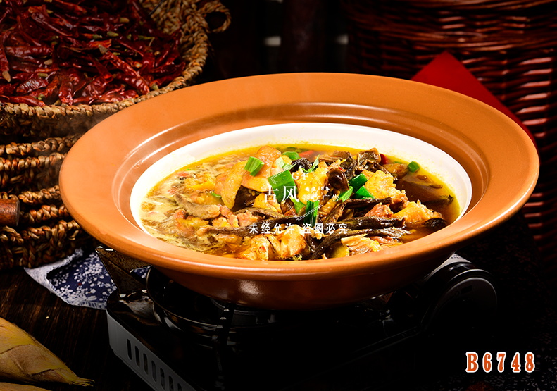 B6748茶樹(shù)菇燒雞