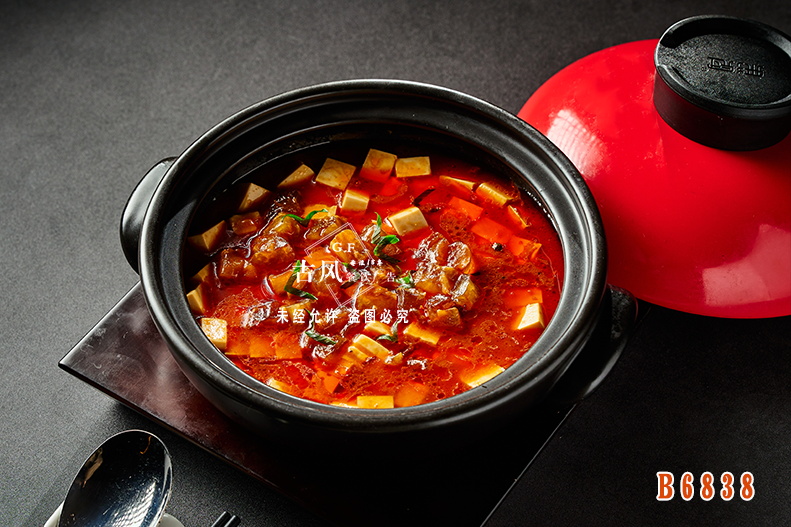 B6838麻婆牛筋豆腐